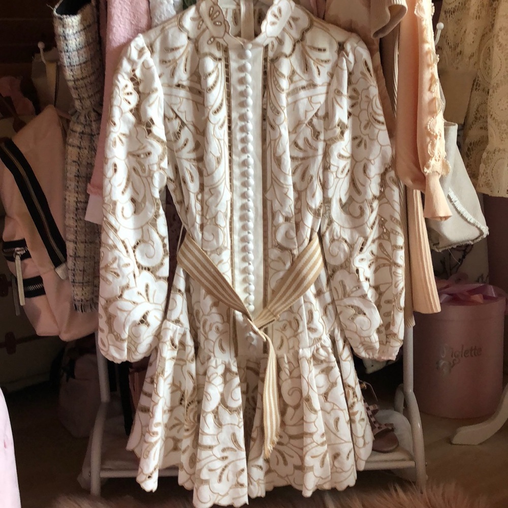 Zimmermann Edie button down dress NFS